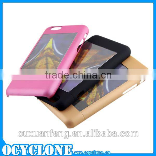 2014 New Design Creative For Iphone 6 Flash Light PC Phone Back Case