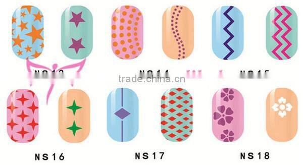 2015 new design nail stencil vinyl sticker factory price