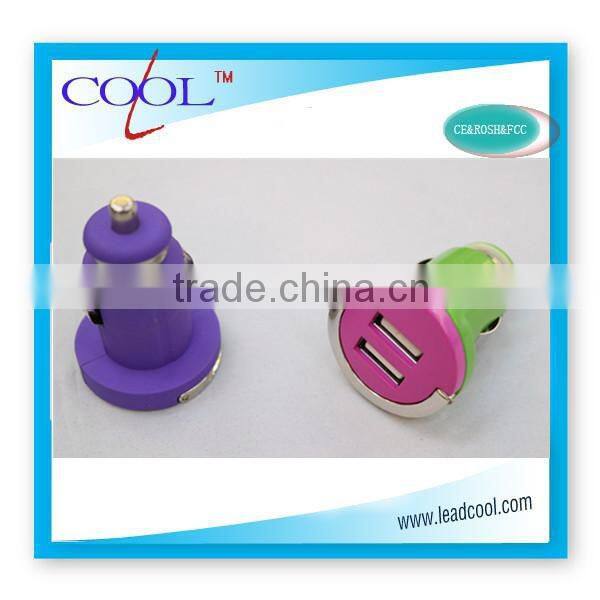 Mini USB Car Charger for iPhone 3GS 4G iPod 1000mA