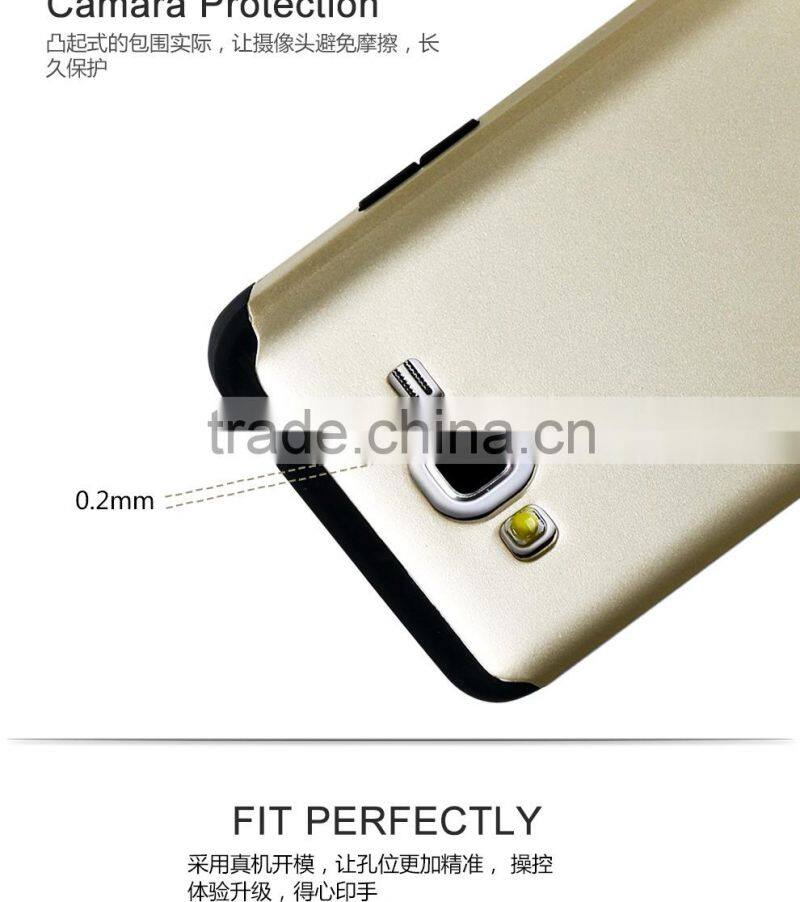 Colourful slim armor cell phone protective case for samsung galaxy grand prime g530h g5308w