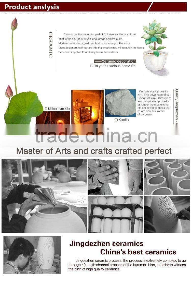 modern vintage porcelain chandelier ceramic wood celling light