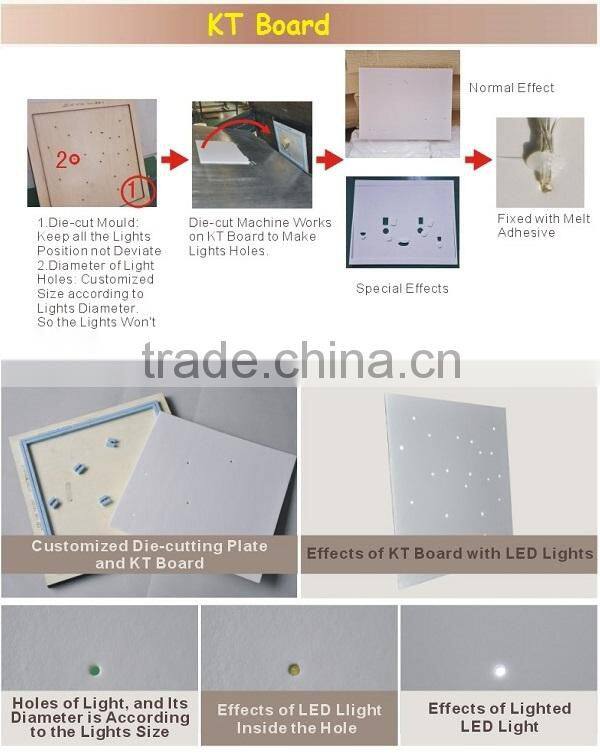 Newest Christmas Led Light up canvas painting price home goods wall art canvas painting