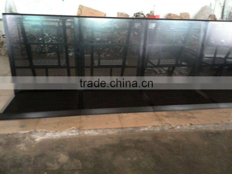 RP WDH:1.25x1x1.2m Economic aluminum crash barrier - trolly