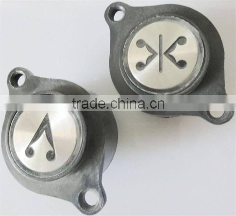 hot sale magnetic mechanical push button for elevator parts