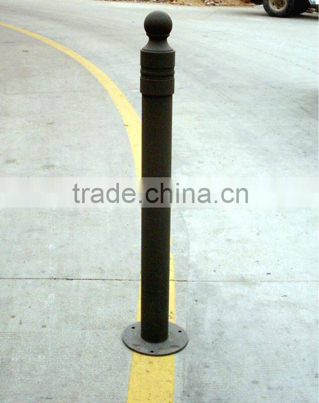 High quality cast iron corner security bollard
