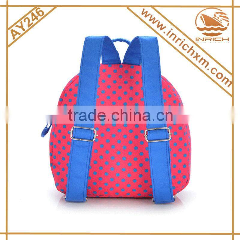 2016 Kindergarten 3D Cartoon Child School Bag for kids