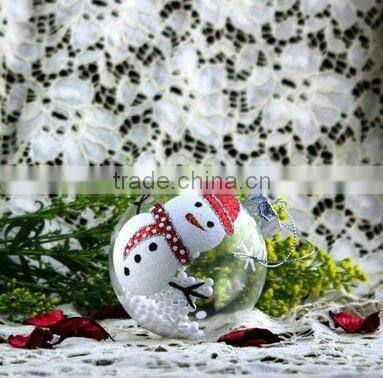 unique hand-painted outdoor christmas decorations glass ball crafs