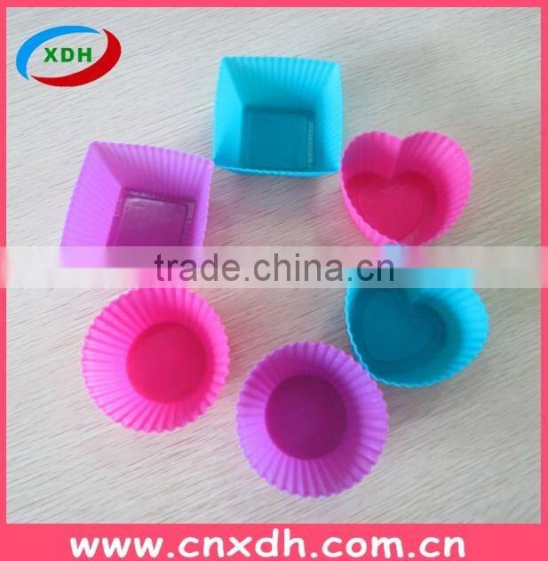 Eco-friendly Heart Shape Silicone Cake Mold