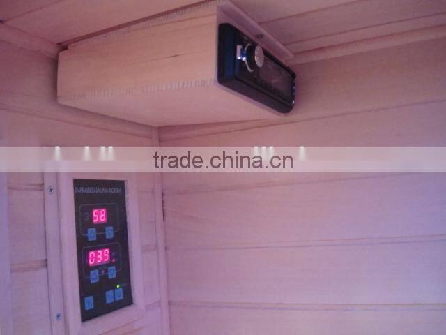 New 3 Person Infrared Sauna - 6 Heaters - Color Therapy Edition