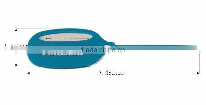 promotion silicone luggage tag