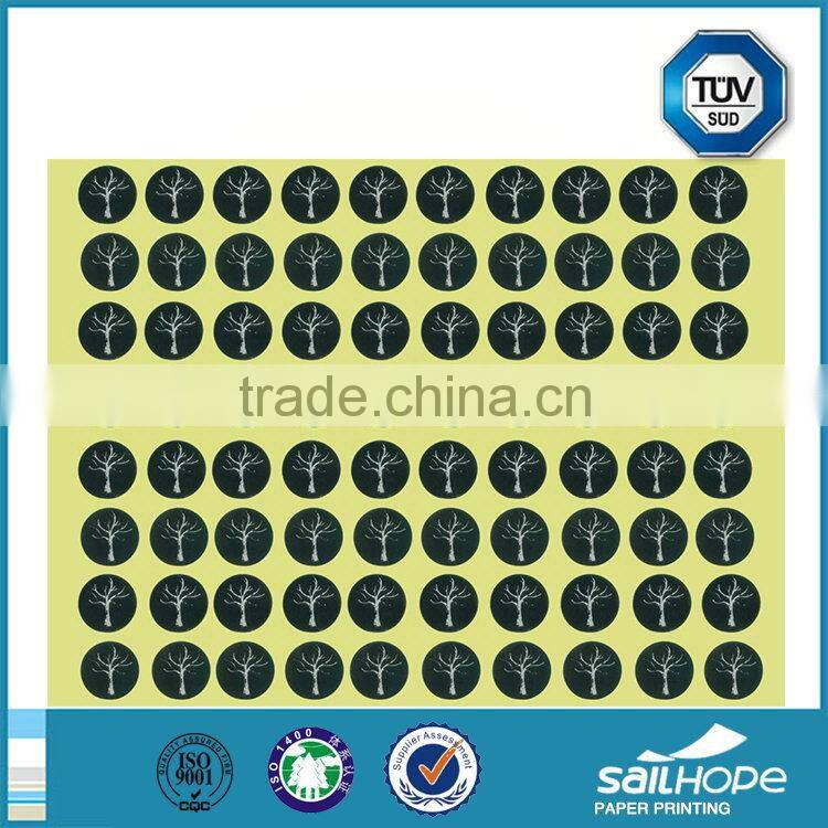 Customized new coming printing adhesive private sticker