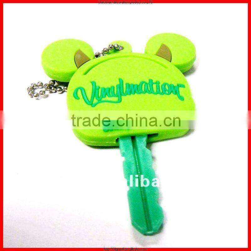 Practical charming key cap/cute plastic key topper in good quality with cheapest price