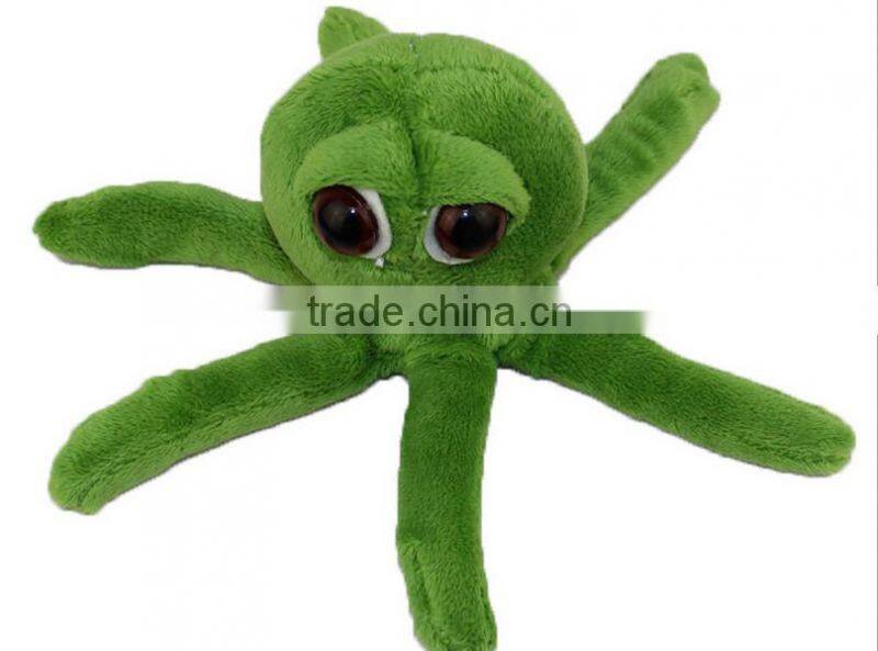 creative hot-selling ocean animal style 9cm height stuffed plush fridge magnet toy doll