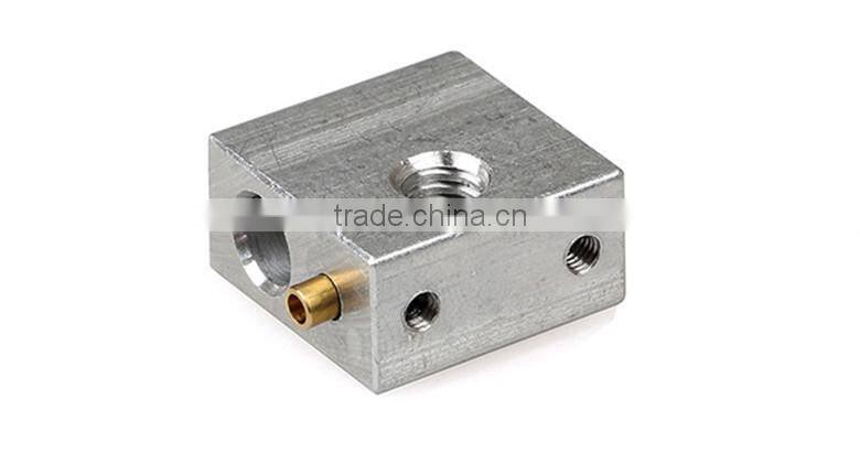 Concrete 3D Printer Makerbot heating aluminum block for MK8 3D Photo Printer