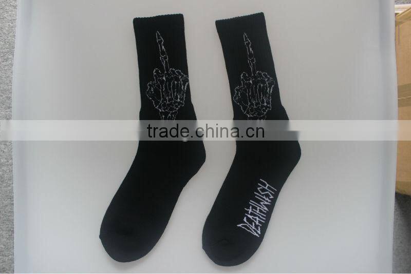 Hot Sale Fancy Custom Adult Men Gender Sole Terry Socks
