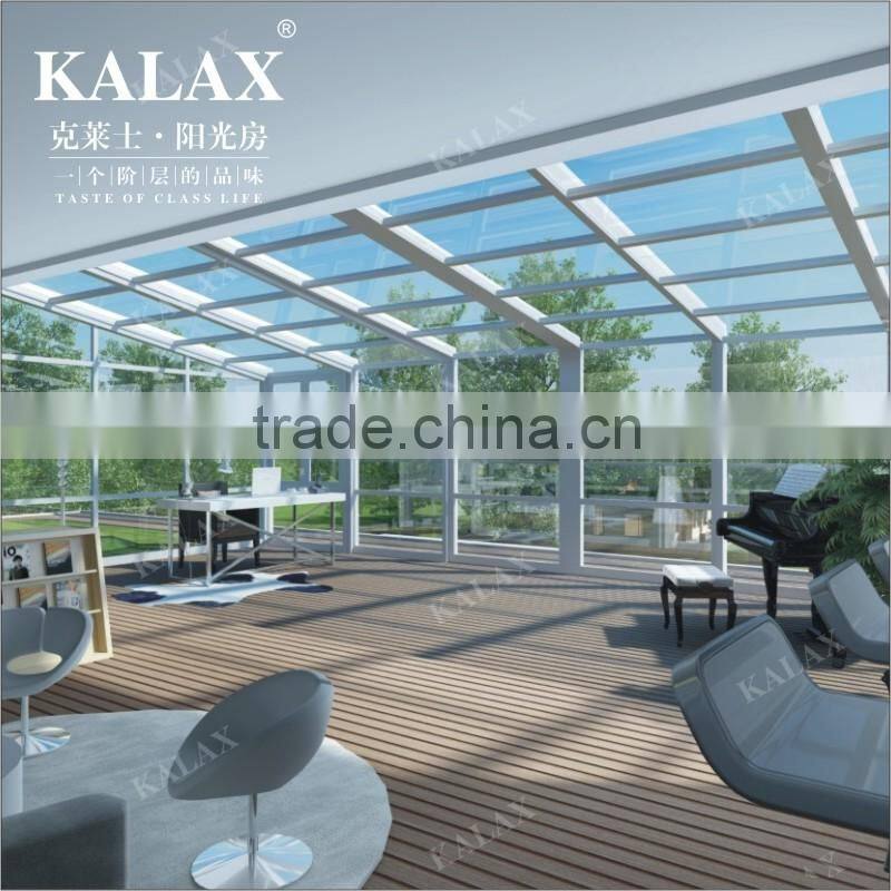 Sun room/best seller sunrooms with laminated glass /aluminium garden sunrooms