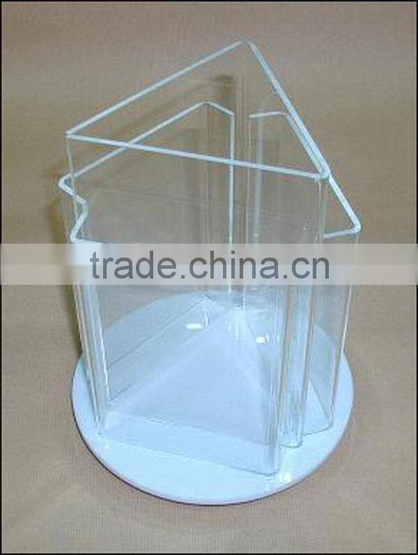 Low price hot sale acrylic stationery stand/pen holder
