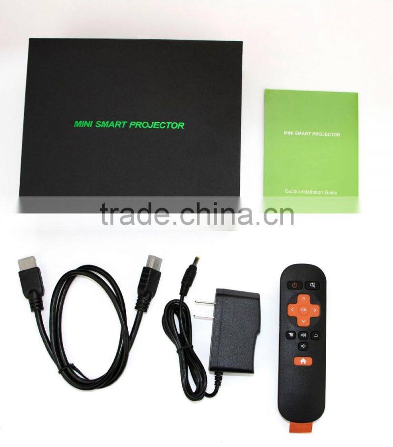 2016 Lowest price mini projector pico mobile phone projector android projector 1080p