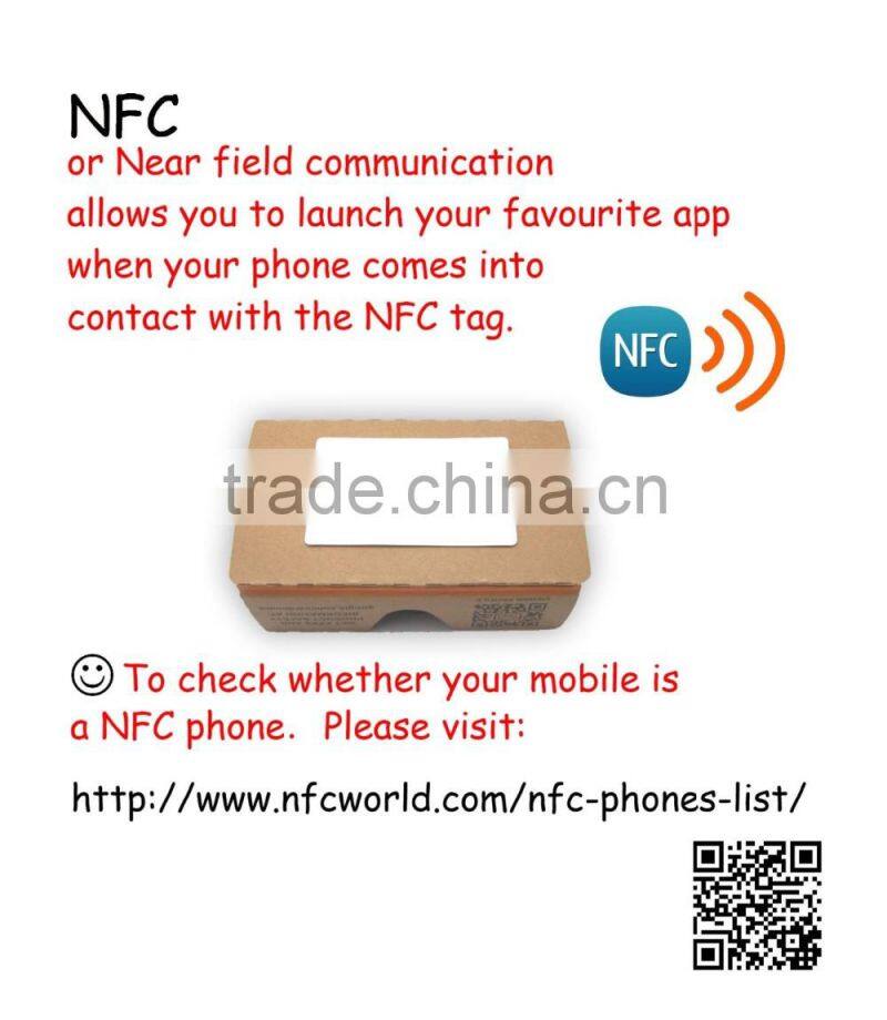 the newest Cardboard V2, Version 2 or V2.0 3D VR Virtual Reality Glasses, Nose pad, NFC for cell phone smart phone