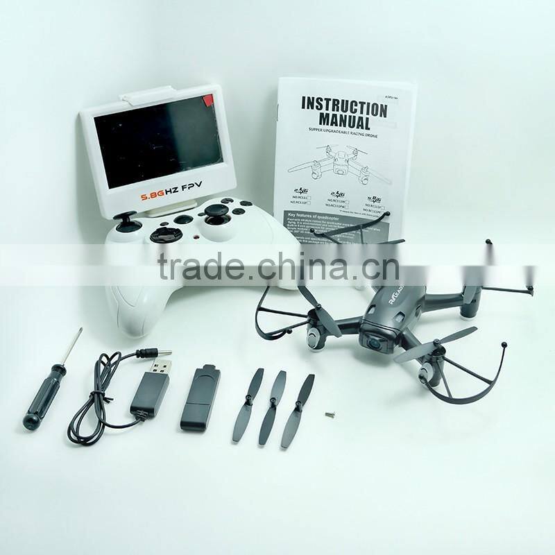 2.4G 4ch 6axis rc quadcopter,professinal drones one key return with 0.3MP & 2MP & 5MP camera