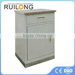 High Quality ABS Plastic Hospital Bedside Cabinet With Wheels