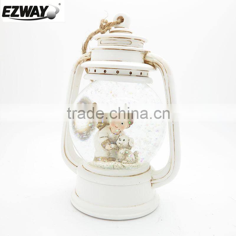 Decoration Fashion Design Cute Resin Chinese Red Lantern