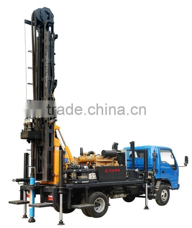 0~300m depth water bore hole drilling machine, small water well drilling rigs for sale