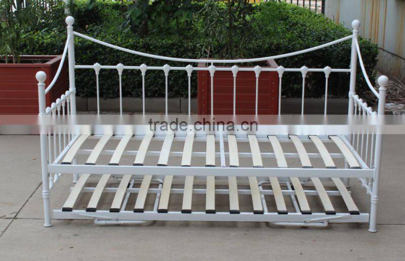 2014 bedroom furniture Metal single Day bed