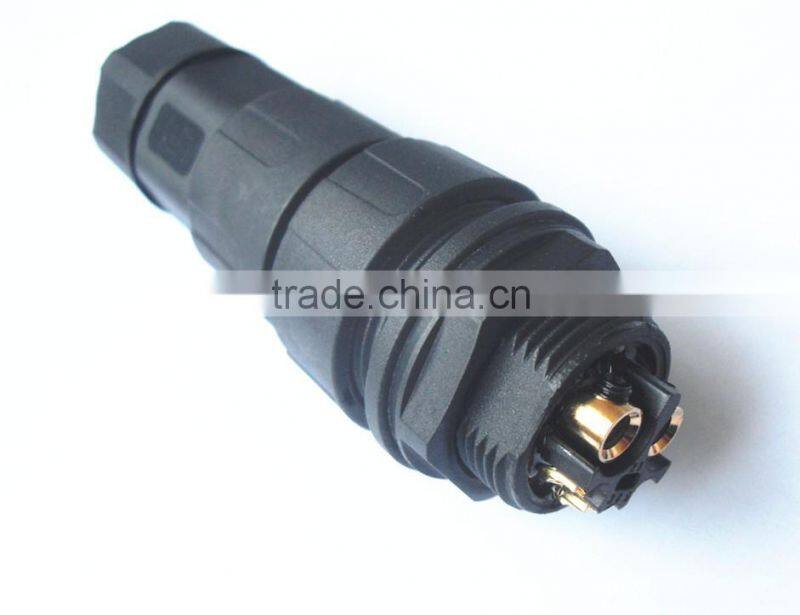 LLT 2+3 Pin 50A high voltage industrial power cord waterproof cable connector
