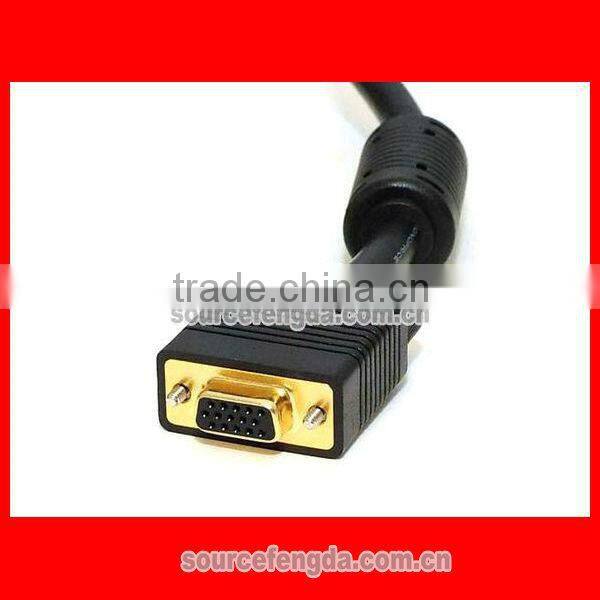 CL2 Rated SVGA HD15 male to female extension cable Gold plated