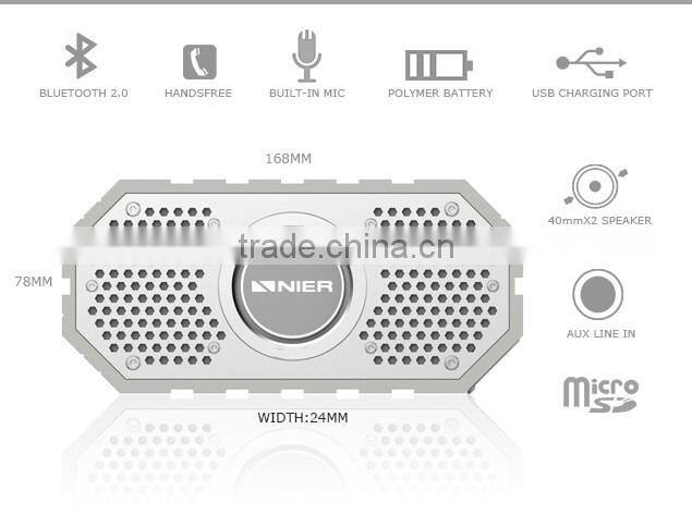 promotional gift latest outdoor water proof bluetooth speaker waterproof