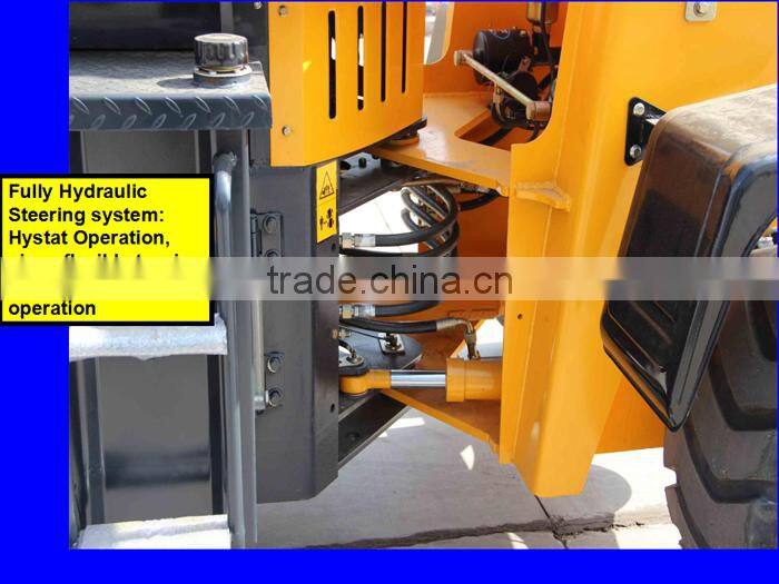 CE multi-function articulated radplader mini wheel loader for sale