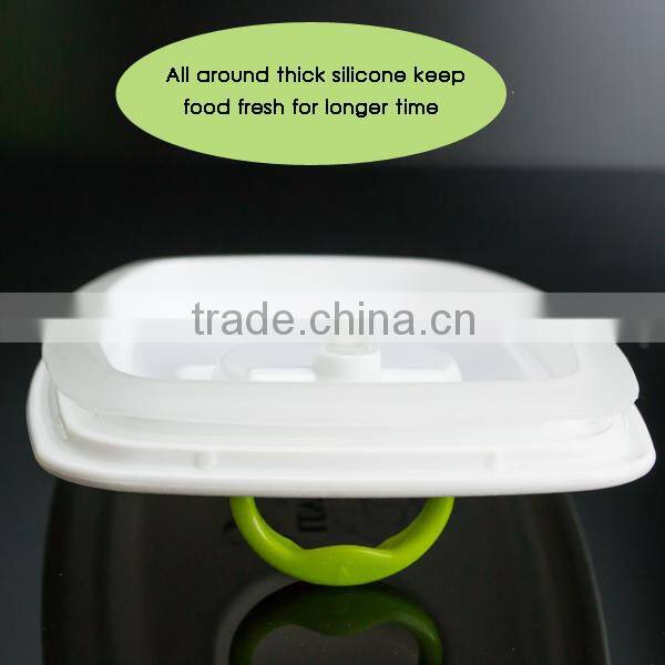 2014 hot eco friendly plastic food container, heating up bento lunch box