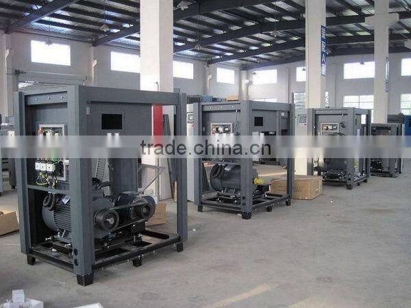 CE Industrial Portable Mini Screw Air Compressor Hangzhou G20 Summit Factory