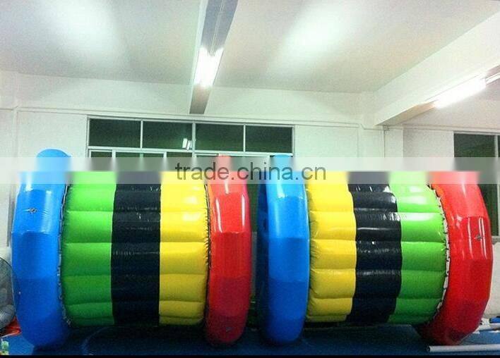 2.5mx2.5m inflatable water roller inflatable water ring wheel water park pool inflatable games