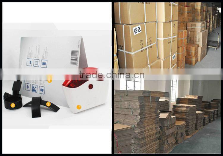 5 LED AAA battery red bicycle tail light