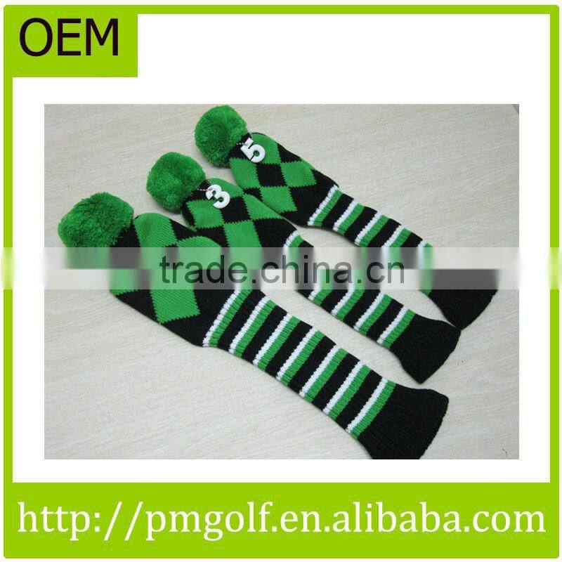 Custom Knitted Golf Club Head Covers