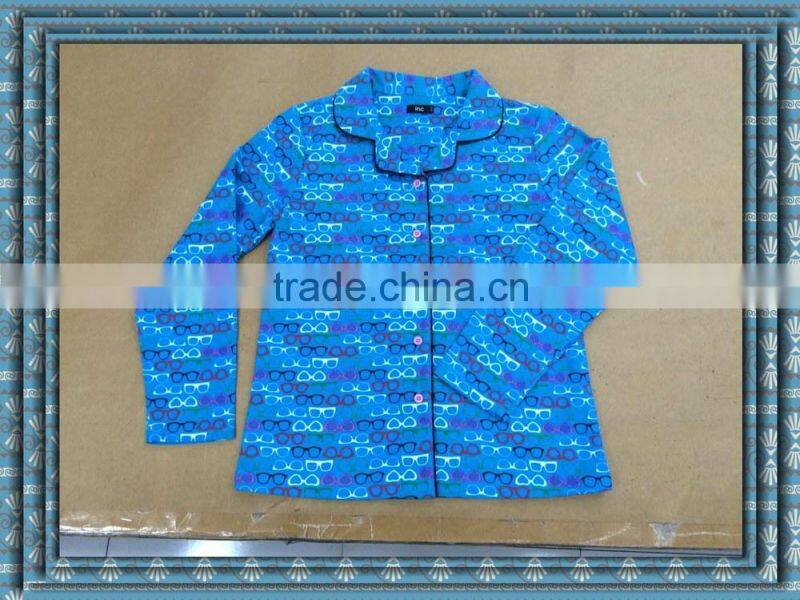 SENIOR GIRL FLANNEL PJ SET