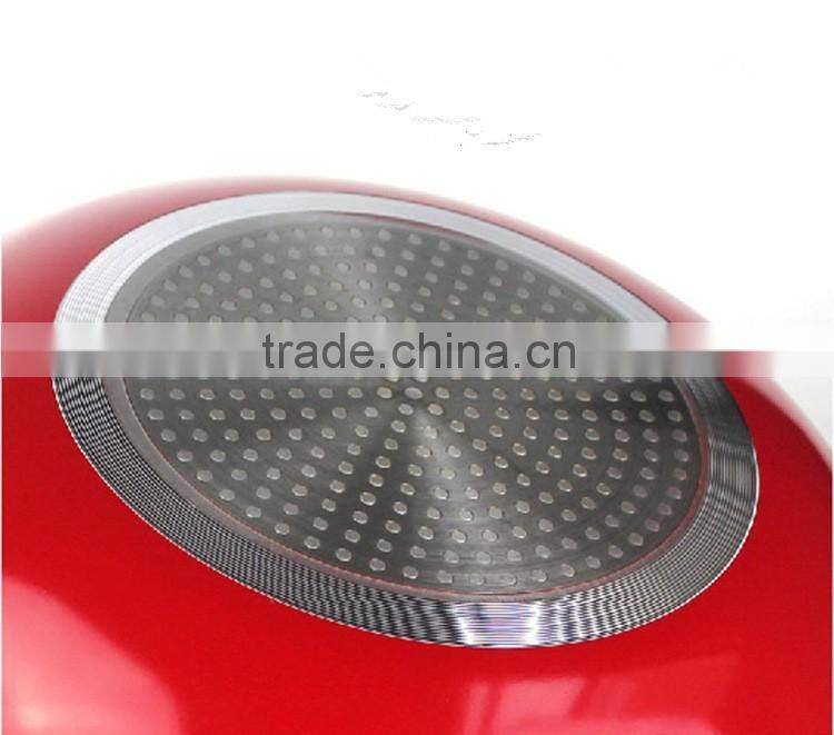 Aluminum Alloy Pot Saute Pan Non-stick coating with glass lid