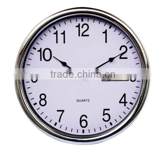 Wall clock with calendar