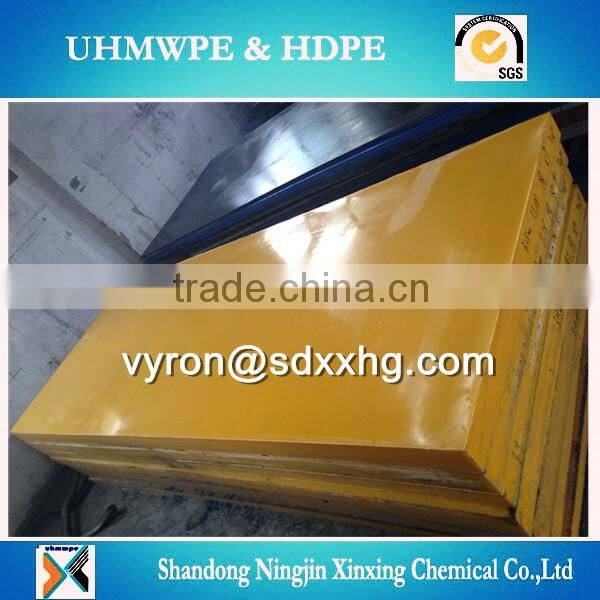 polypropylene hdpe construction plastic board
