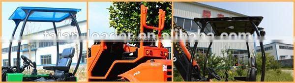 four wheel drive small wheel loader DY620