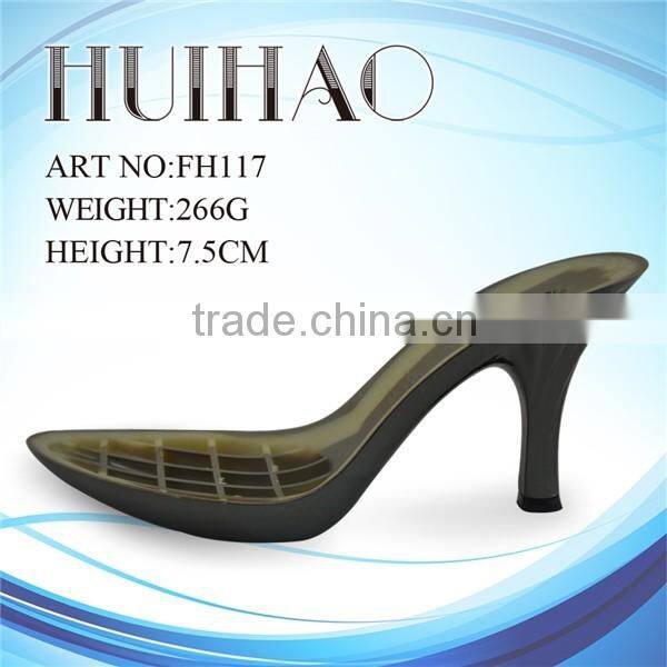sandal ABS heels ABS sole shoes factoty directly(FH112)