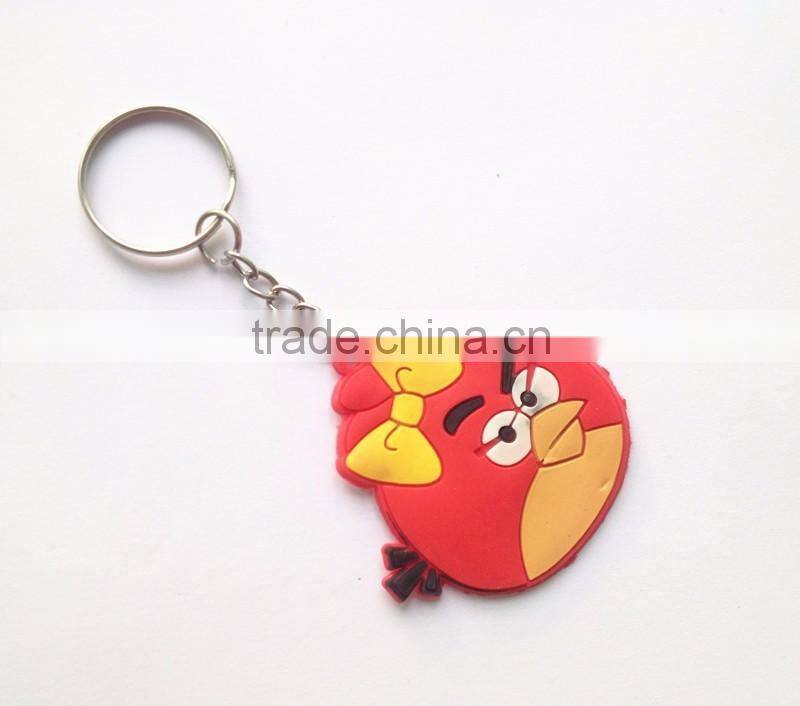 Promotional Gifts Custom Rubber Keychain PVC Key Chain Plastic Keychain Wholesale