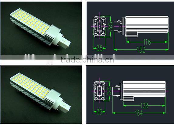 Downlight G24 led corn light bulb SMD 3528 PLC e27 led plug corn light