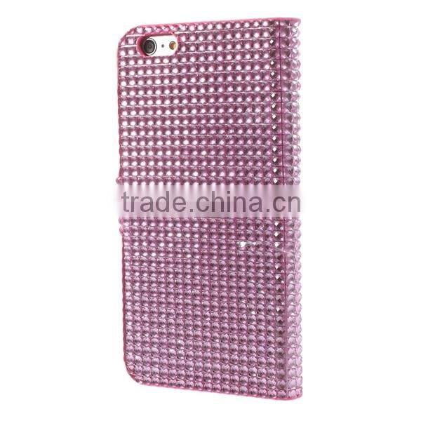 2015 Wholesale top quality 5.5 inch wallet case for iphone 6 plus