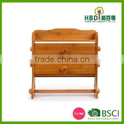 2016 high quality bamboo toilet roll holder,wood toilet paper holder wholesale
