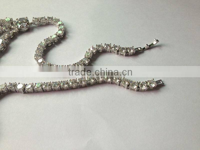 AAA CZ stone luxurious wedding sets Bridal jewelry sets