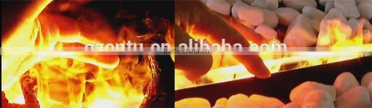 3D flame no cast iron square round 220v electric fireplace