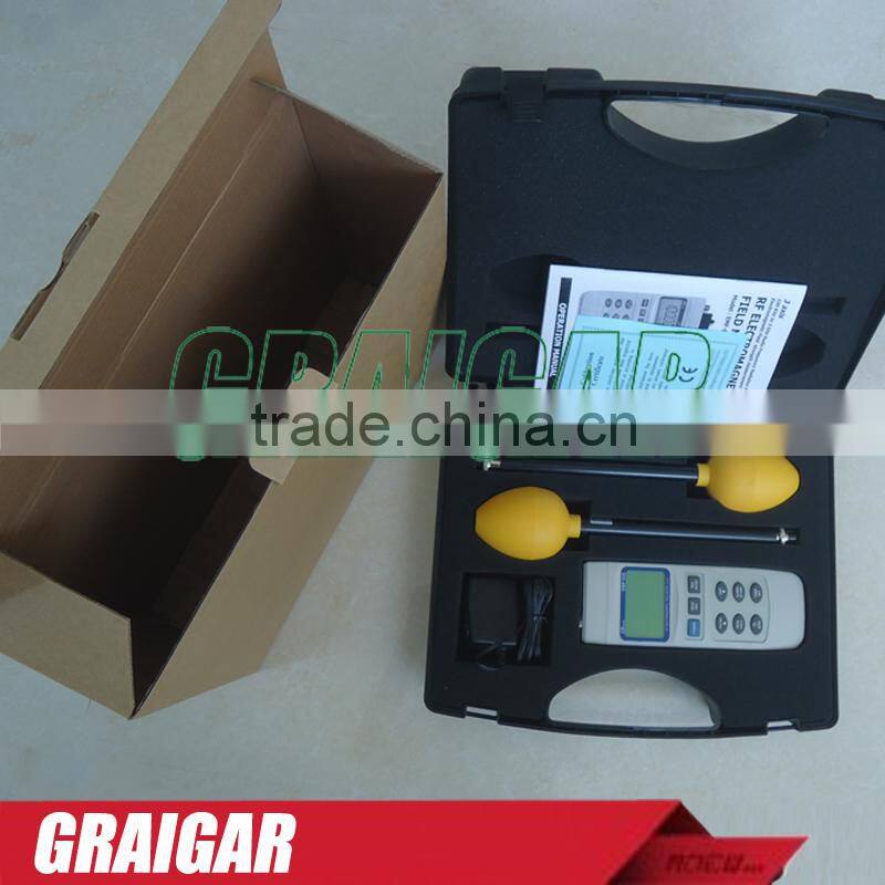Double probe EMF frequency electromagnetic field detector meter ,EMF-839 EMF839 EP-03H:100M-3GHz,EP-04L:100K-100M+